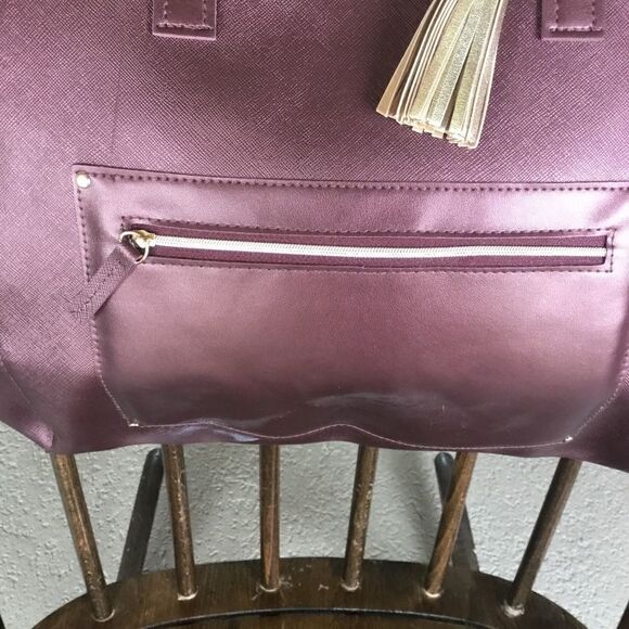 Set of 2 Vinyl Tote Bags - Picture 6 of 6